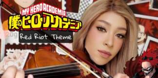 My Hero Academia – Red Riot Theme Violin Cover #myheroacademia #bokunoheroacademia #animemusic