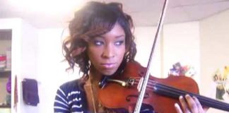 Violin Imitating a Car Alarm